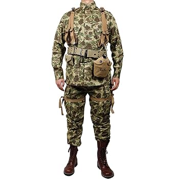 Amazon | アメリカ軍 米軍 M42 ダックハンターカモ迷彩 太平洋
